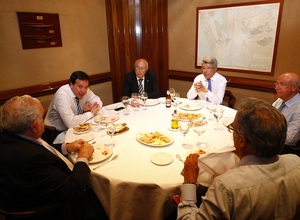 Almuerzo oficial con el RCD Mallorca